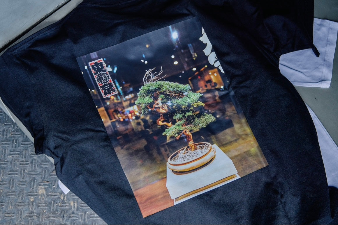 TOUFUTOKYO “RE BONSAI™︎ ” T-SHIRT(WHITE / BLACK)