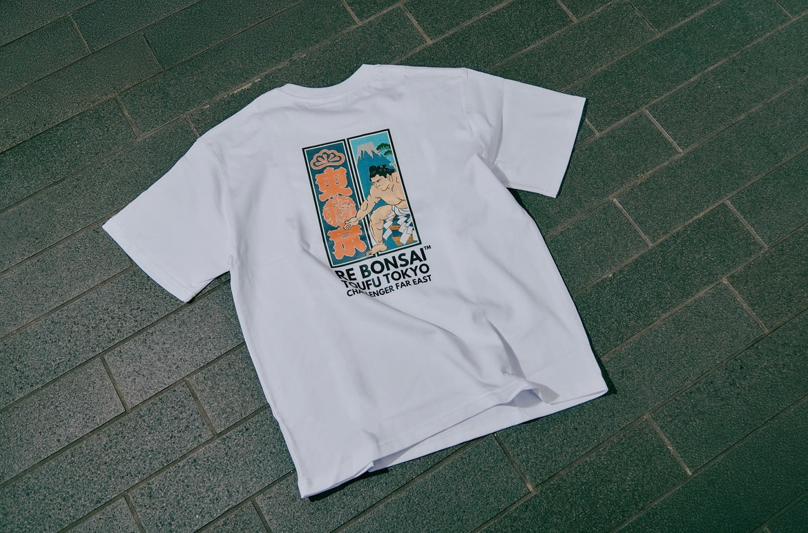 TOUFUTOKYO “東富東京x相撲 ” T-SHIRT(WHITE )