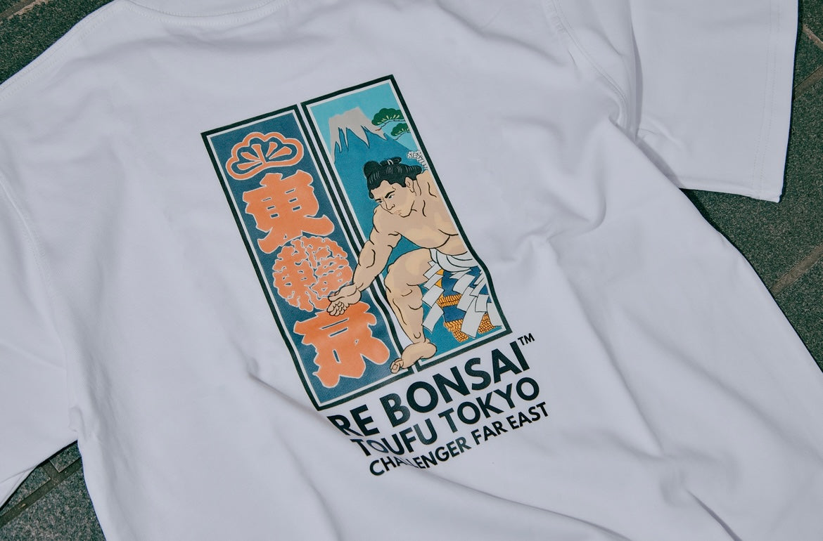 TOUFUTOKYO “東富東京x相撲 ” T-SHIRT(WHITE )