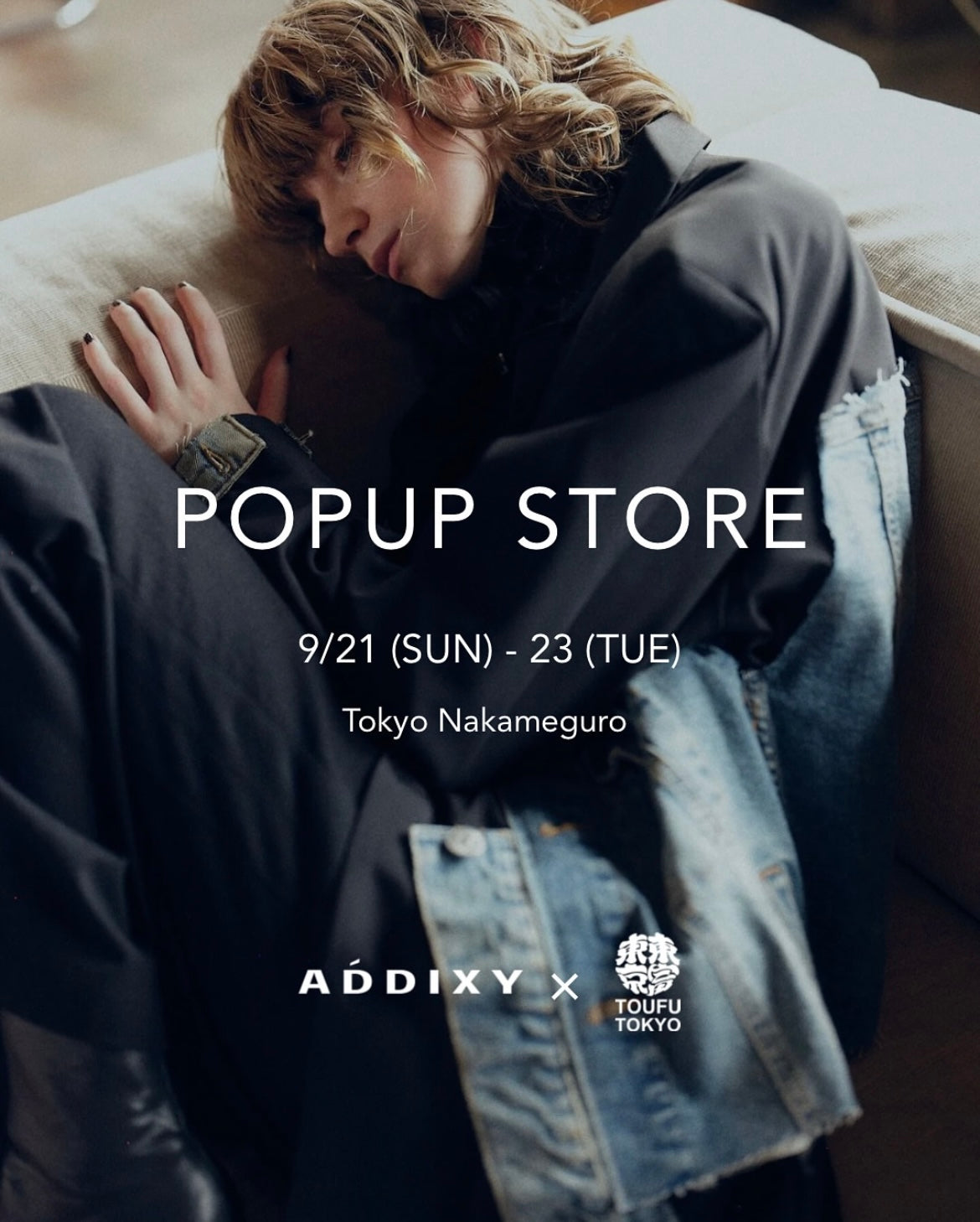 東京・中目黒にて2025年9月21日〜23日の期間にADDIXY 25AW POPUP STORE with RE BONSAI™︎開催します