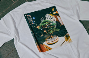 TOUFUTOKYO “RE BONSAI™︎ PHOTO” T-SHIRT（WHITE / BLACK）