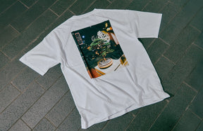 TOUFUTOKYO “RE BONSAI™︎ PHOTO” T-SHIRT（WHITE / BLACK）