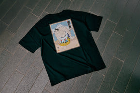 TOUFUTOKYO “相撲” T-SHIRT（WHITE / BLACK）