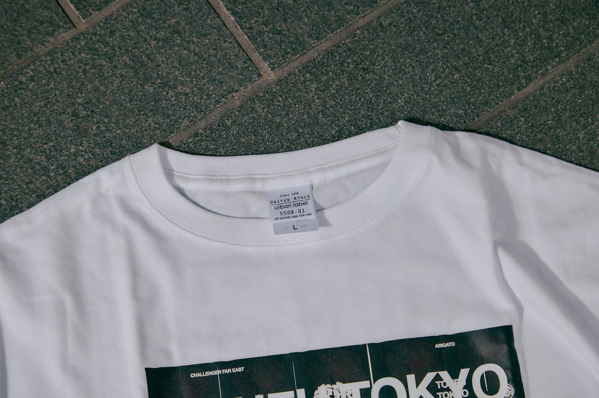 TOUFUTOKYO “TOUFU TOKYO” T-SHIRT（WHITE / BLACK）
