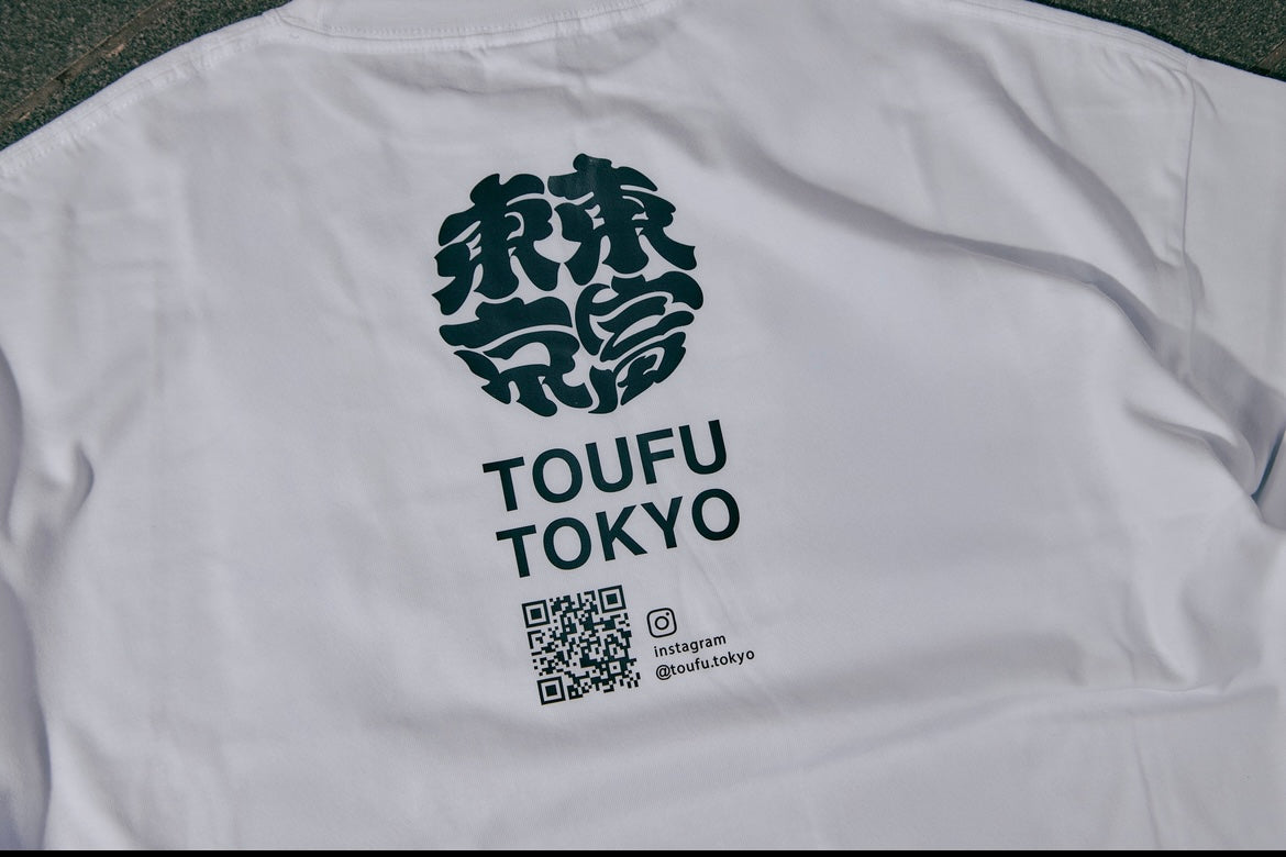 TOUFUTOKYO “TOUFU TOKYO” T-SHIRT（WHITE / BLACK）