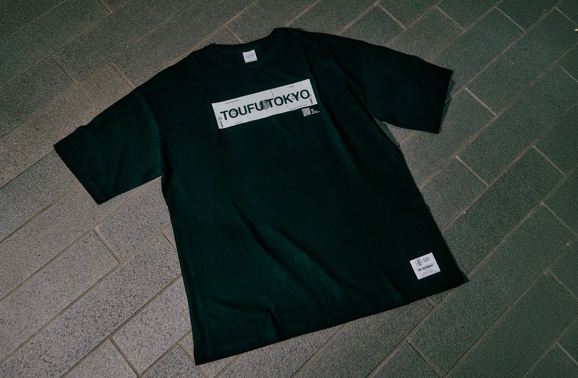 TOUFUTOKYO “TOUFU TOKYO” T-SHIRT（WHITE / BLACK）